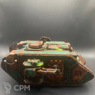 Описание картинки Death Guard Land Raider от Dark_Demogorgon по цене 8 000руб | Свободный Рынок Миниатюр - СРМ