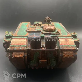 Описание картинки Death Guard Land Raider от Dark_Demogorgon по цене 8 000руб | Свободный Рынок Миниатюр - СРМ