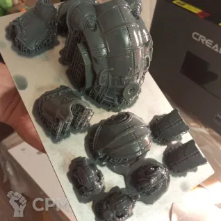 Описание картинки Доспехи Styrix Dominus от Осенний лист по цене 680руб | Свободный Рынок Миниатюр - СРМ