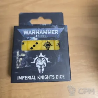 Описание картинки Imperial knights dice set от iskander260886 по цене 3 499руб | Свободный Рынок Миниатюр - СРМ