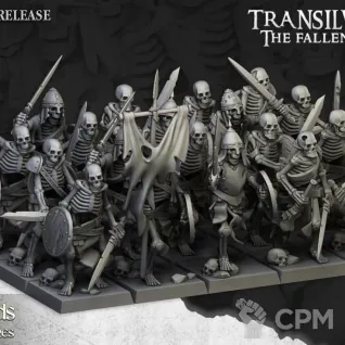 Описание картинки Deathrattle Skeletons / Skeletons Warriors - 20 Штук от MrMetalHorror по цене 1 800руб | Свободный Рынок Миниатюр - СРМ