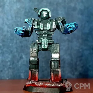 Описание картинки Миньки Battletech с покрасом от Кира по цене 2 000руб | Свободный Рынок Миниатюр - СРМ