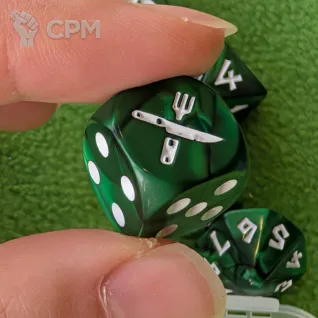 Описание картинки Bloodbowl halfling team dice set от rinaskela по цене 5 000руб | Свободный Рынок Миниатюр - СРМ