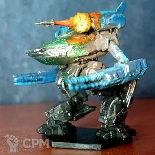 Описание картинки Миньки Battletech с покрасом от Кира по цене 2 000руб | Свободный Рынок Миниатюр - СРМ