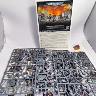 Описание картинки Terminator assault squad от Warp-Smuggling по цене 6 100руб | Свободный Рынок Миниатюр - СРМ