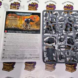 Описание картинки Сhaplain in terminator armour от Warp-Smuggling по цене 3 200руб | Свободный Рынок Миниатюр - СРМ