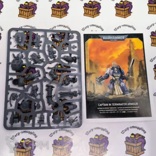 Описание картинки Сaptain in terminator armour от Warp-Smuggling по цене 3 200руб | Свободный Рынок Миниатюр - СРМ