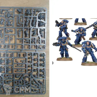 Описание картинки Assault intercessor 5x multipart от Xero по цене 2 400руб | Свободный Рынок Миниатюр - СРМ