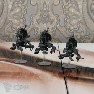 Описание картинки 3x Tomb Blades от Flayedex по цене 2 500руб | Свободный Рынок Миниатюр - СРМ