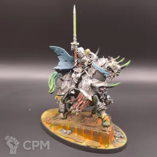 Описание картинки Chaos lord on daemonic mount от  по цене 2 000руб | Свободный Рынок Миниатюр - СРМ