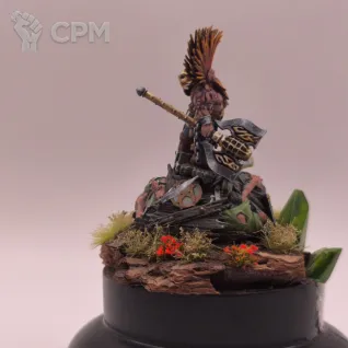 Описание картинки Gotrek Girurnisson диорама от  по цене 3 500руб | Свободный Рынок Миниатюр - СРМ