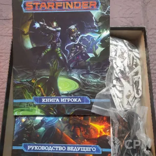 Описание картинки Starfinder. Стартовый набор + доп. "Мертвое солнце" от Greka1985 по цене 2 000руб | Свободный Рынок Миниатюр - СРМ