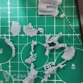 Описание картинки Auric Flamekeeper от Kolifeser по цене 150руб | Свободный Рынок Миниатюр - СРМ