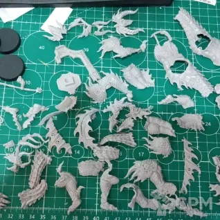 Описание картинки Magmadroth от Kolifeser по цене 2 000руб | Свободный Рынок Миниатюр - СРМ