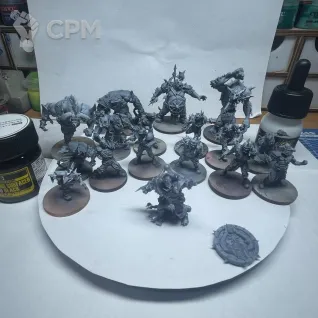 Описание картинки Blood Bowl Ренегаты хаоса. от Koba0 по цене 3 000руб | Свободный Рынок Миниатюр - СРМ