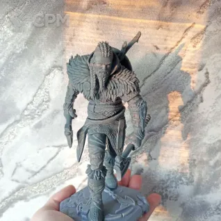 Описание картинки Фигурка Эйвор Assassin’s Creed Вальгалла - 100мм от Осенний лист по цене 480руб | Свободный Рынок Миниатюр - СРМ