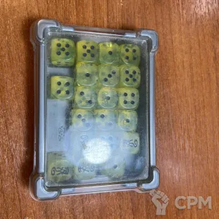 Описание картинки Кубы Dices Люминет Lumineth от Shayen по цене 3 900руб | Свободный Рынок Миниатюр - СРМ