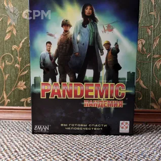 Описание картинки Настольная игра "Пандемия" от MrSandman по цене 1 750руб | Свободный Рынок Миниатюр - СРМ