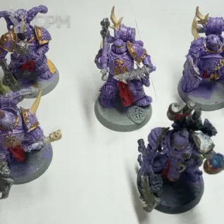 Описание картинки Plague marines 14 + icon bearer от Sigvald по цене 1 600руб | Свободный Рынок Миниатюр - СРМ