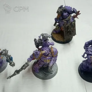 Описание картинки Plague marines 14 + icon bearer от Sigvald по цене 1 600руб | Свободный Рынок Миниатюр - СРМ