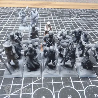 Описание картинки Zombie/Зомби от Kinsay по цене 2 500руб | Свободный Рынок Миниатюр - СРМ