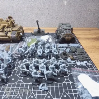 Описание картинки Death Korps of Krieg от Kinsay по цене 18 000руб | Свободный Рынок Миниатюр - СРМ