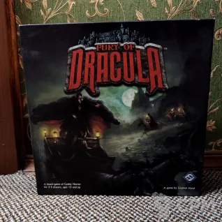Описание картинки Настольная игра "Fury of Dracula (Ярость Дракулы)" от MrSandman по цене 1 800руб | Свободный Рынок Миниатюр - СРМ