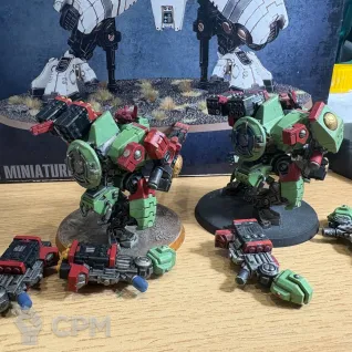 Описание картинки broadside battlesuit xv88 отряд из 2шт от launit по цене 10 500руб | Свободный Рынок Миниатюр - СРМ