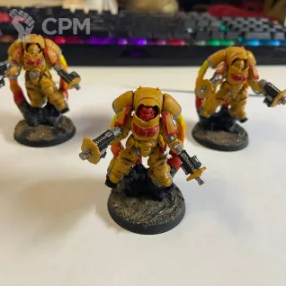 Описание картинки Primaris Inceptor Squad от Drygplova по цене 1 500руб | Свободный Рынок Миниатюр - СРМ