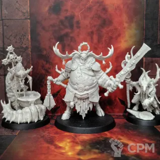 Описание картинки The Court of Gelgus Pust от Shaffer Defiler по цене 2 050руб | Свободный Рынок Миниатюр - СРМ