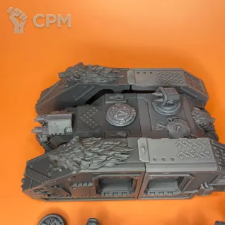 Описание картинки space wolves land raider от Milestone по цене 3 500руб | Свободный Рынок Миниатюр - СРМ