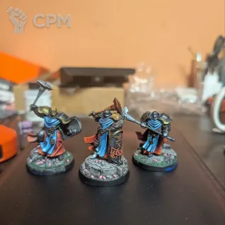 Описание картинки банда Ironsoul's Condemners от Gorimes по цене 3 500руб | Свободный Рынок Миниатюр - СРМ