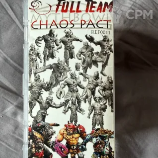 Описание картинки Команда Chaos pact от TroR по цене 1 800руб | Свободный Рынок Миниатюр - СРМ