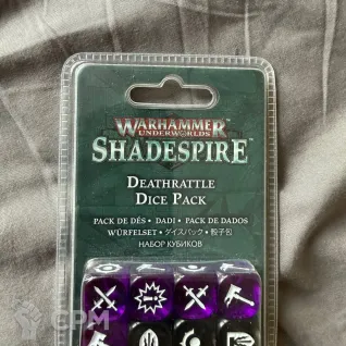 Описание картинки Shadespire Deathrattle dice pack от TroR по цене 2 250руб | Свободный Рынок Миниатюр - СРМ