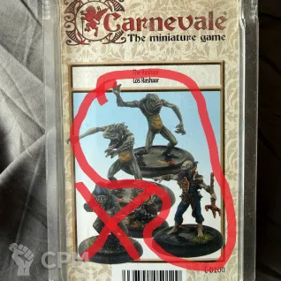 Описание картинки Carnevale miniatures - The Rashaar от TroR по цене 500руб | Свободный Рынок Миниатюр - СРМ