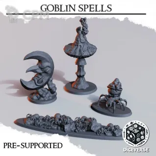 Описание картинки Goblin Spells (Endless Spells: Gloomspite Gitz) от Brutality по цене 3 000руб | Свободный Рынок Миниатюр - СРМ