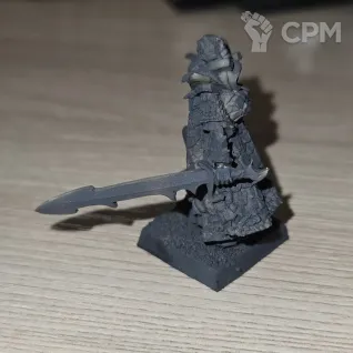 Описание картинки Dark Elf Dreadlord With Hand Weapon от Max-L45 по цене 1 500руб | Свободный Рынок Миниатюр - СРМ