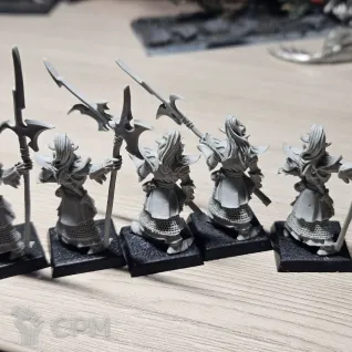 Описание картинки Black Guard of Naggarond от Max-L45 по цене 4 000руб | Свободный Рынок Миниатюр - СРМ