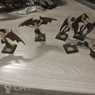 Описание картинки Dark Elf Harpies от Max-L45 по цене 2 000руб | Свободный Рынок Миниатюр - СРМ