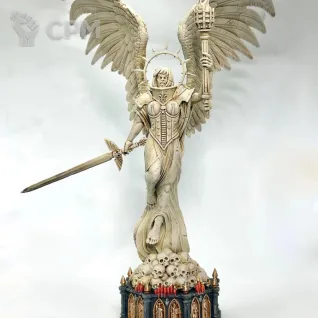 Описание картинки Shrine Statue (Blood and zeal) от Shpakerman по цене 6 000руб | Свободный Рынок Миниатюр - СРМ