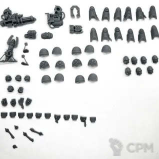 Описание картинки Terminator Squad Multipart от VtorushinAdditiveTec по цене 1 100руб | Свободный Рынок Миниатюр - СРМ