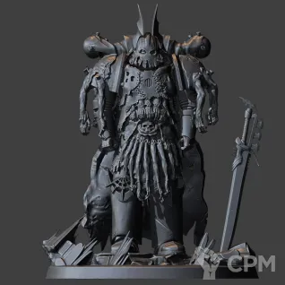 Описание картинки Night Lords Flenser/Свежеватель от Nocte Ferro по цене 650руб | Свободный Рынок Миниатюр - СРМ