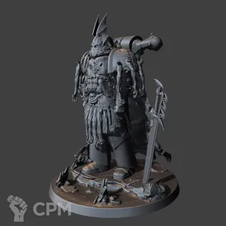 Описание картинки Night Lords Flenser/Свежеватель от Стальные Небеса по цене 650руб | Свободный Рынок Миниатюр - СРМ