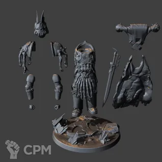 Описание картинки Night Lords Flenser/Свежеватель от Стальные Небеса по цене 650руб | Свободный Рынок Миниатюр - СРМ