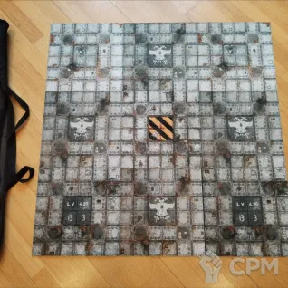 Описание картинки кастомное поле ZONE MORTALIS 36"x36" от balderis47 по цене 6 000руб | Свободный Рынок Миниатюр - СРМ