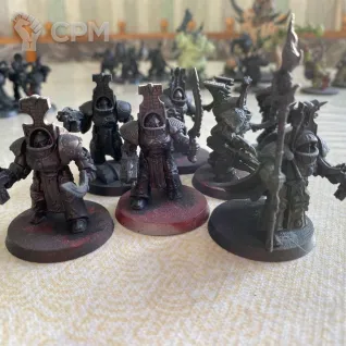 Описание картинки Scarab Occult Terminators от Kornel Horak по цене 3 500руб | Свободный Рынок Миниатюр - СРМ