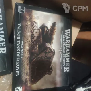 Описание картинки Valdor Tank Destroyer от Ебенячьи Человечки по цене 8 000руб | Свободный Рынок Миниатюр - СРМ