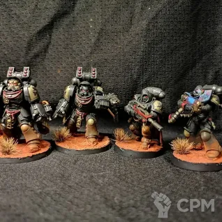 Описание картинки Black_templars Squad от @Avdohaprint по цене 3 500руб | Свободный Рынок Миниатюр - СРМ