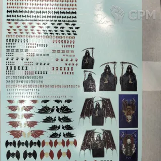 Описание картинки Night Lords декали от ops по цене 1 380руб | Свободный Рынок Миниатюр - СРМ