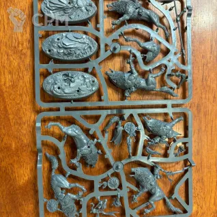 Описание картинки Snarlboss and Wolfgit Retinue от User39553 по цене 3 500руб | Свободный Рынок Миниатюр - СРМ